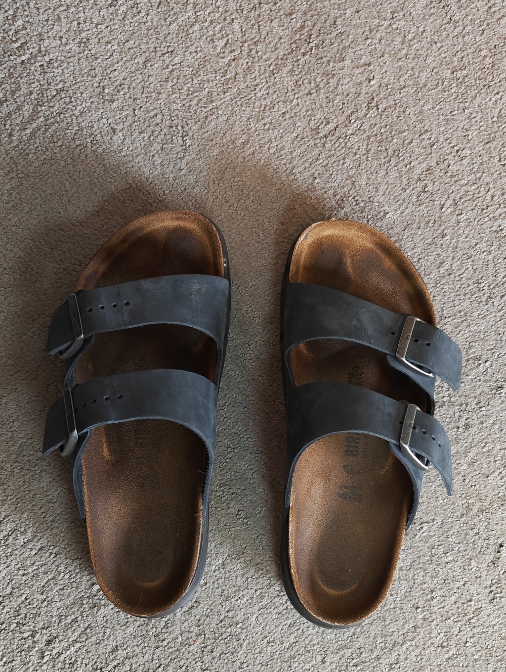 Birkenstock Arizona Crosstown Men Black Oiled Leather